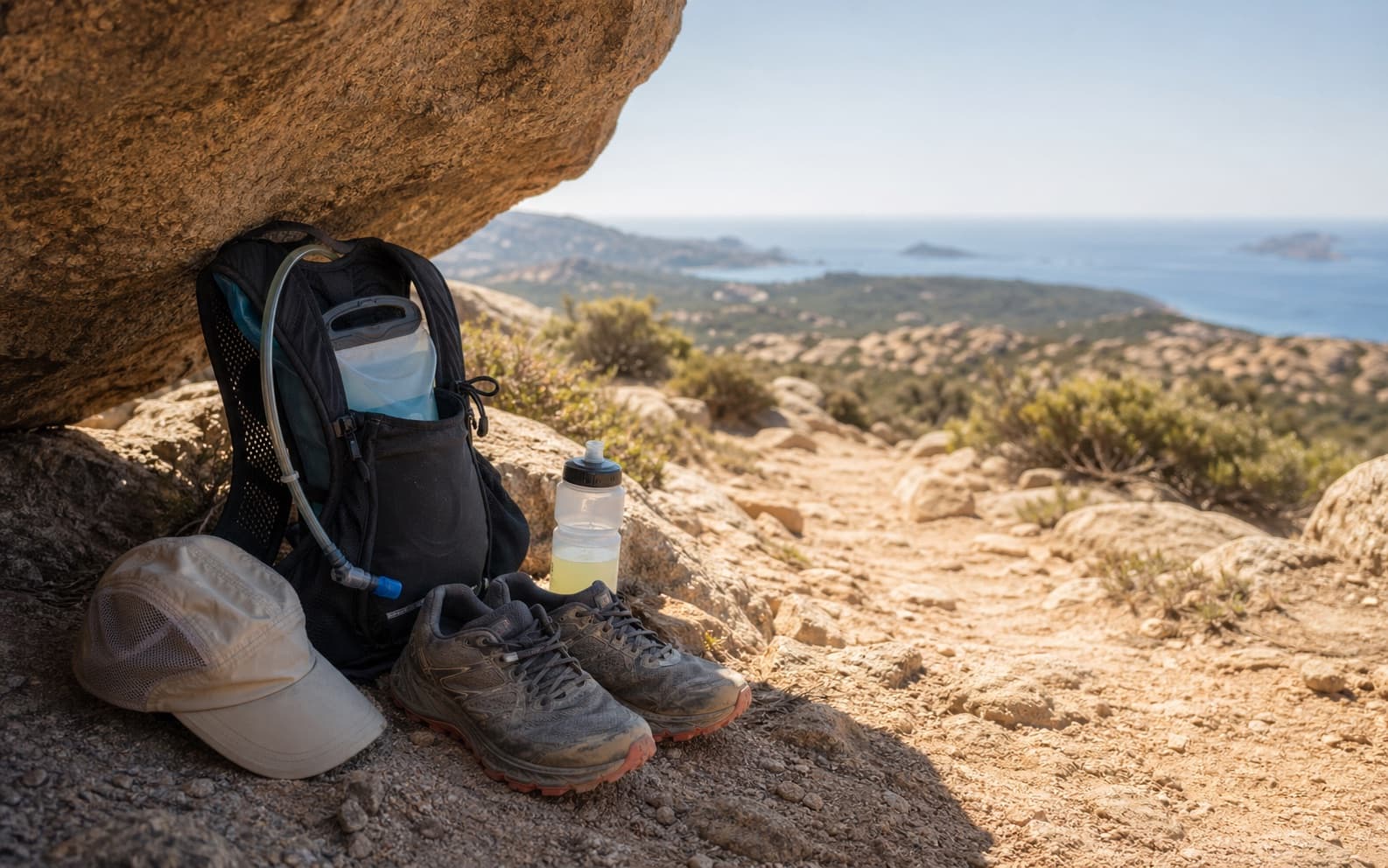 Illustration de l'article Trail de Monaccia : courir l'Extrême-Sud corse en sécurité par temps chaud pour le blog Ostéopathe Ajaccio