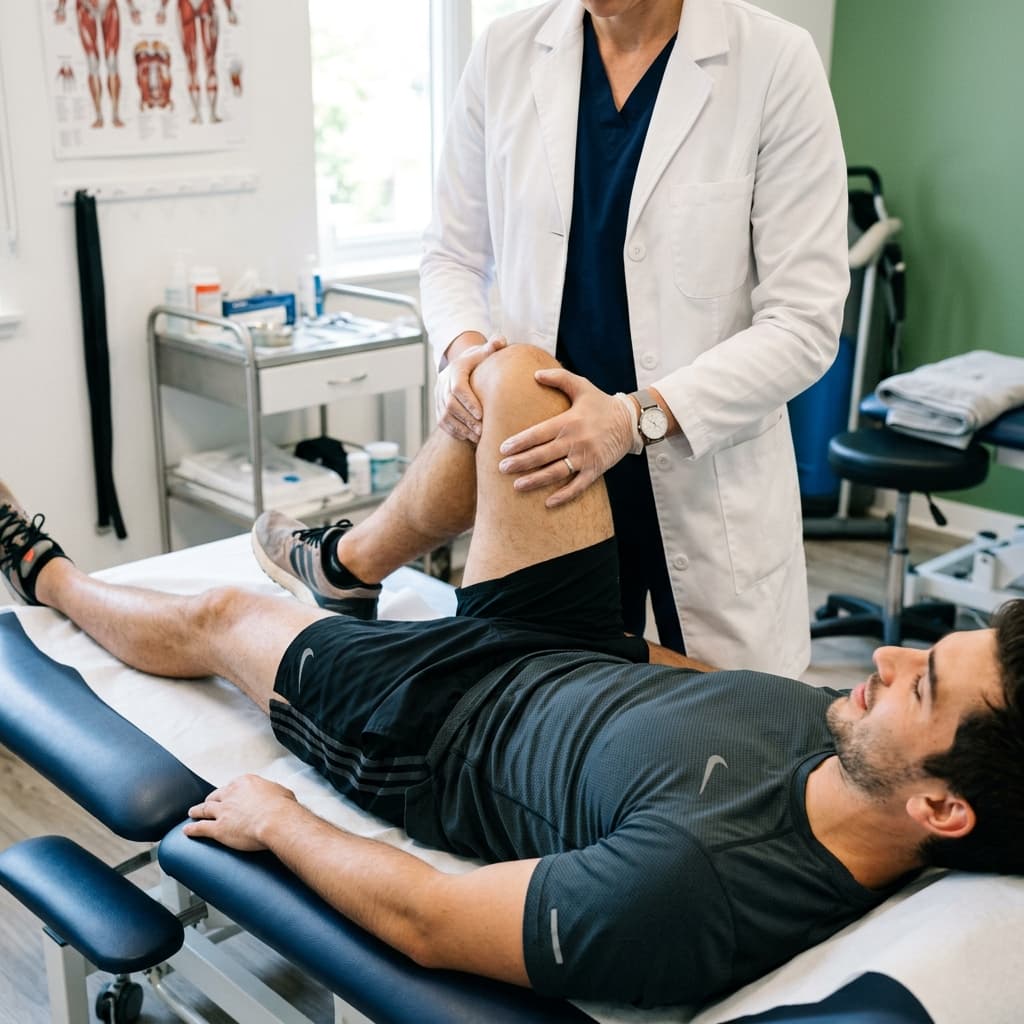 Consultation d’ostéopathie pour un sportif