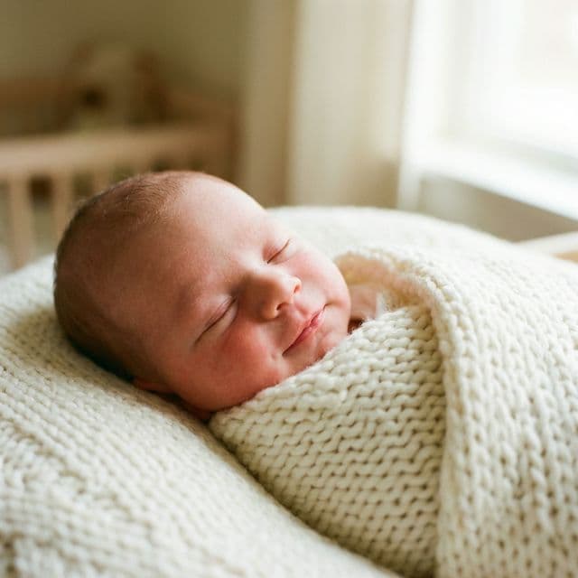 Nouveau-né apaisé